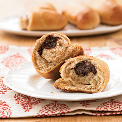 Chocolate-Filled Buns Chocolate-Filled Buns