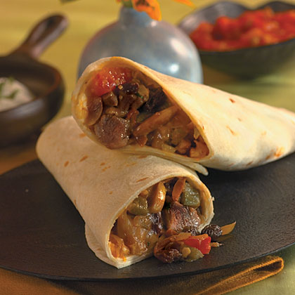 Picadillo Pork Burritos