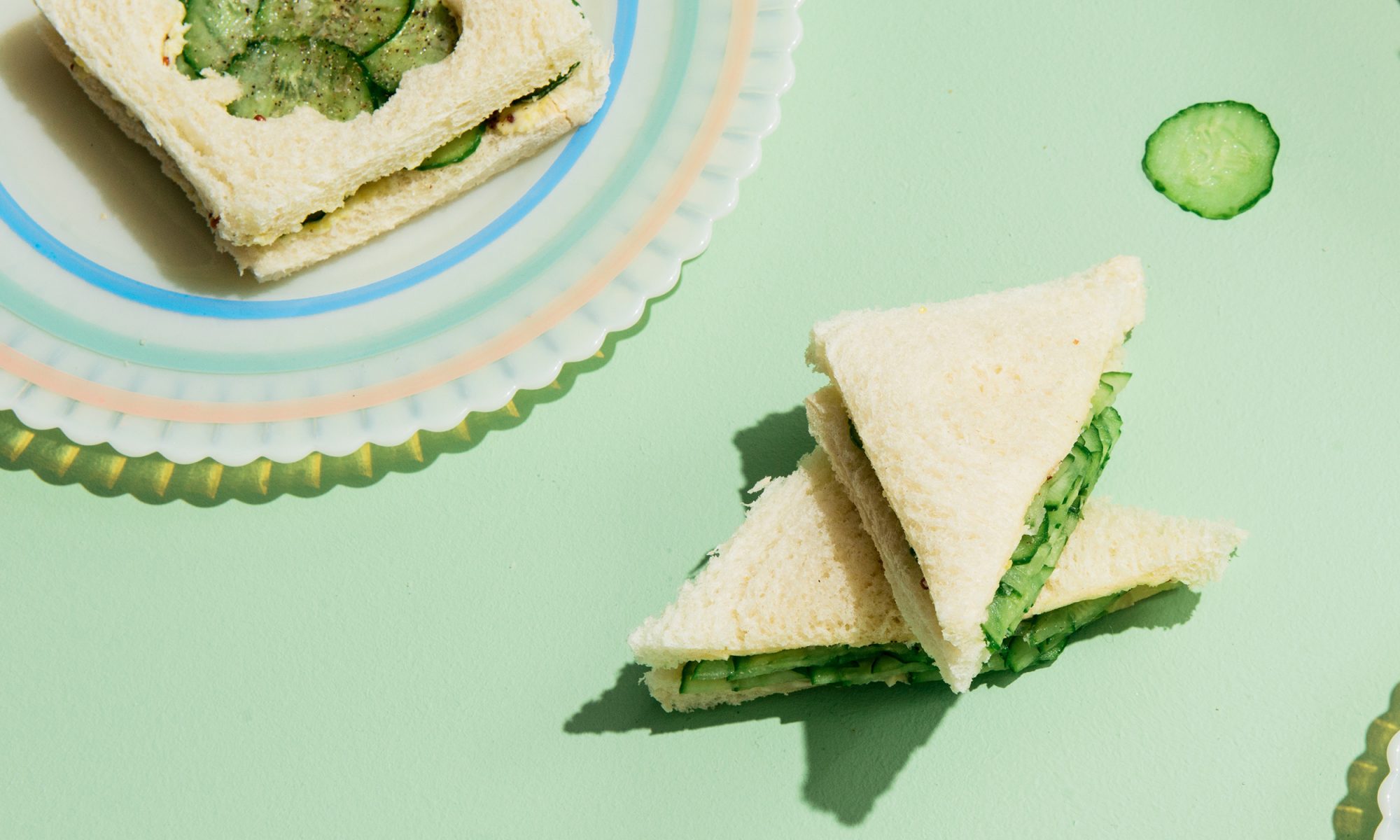 Cucumber Sandwiches for Fancy Times Cucumber Sandwiches for Fancy Times
