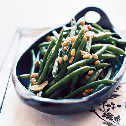 Garlicky Green Beans with Pine Nuts Garlicky Green Beans with Pine Nuts