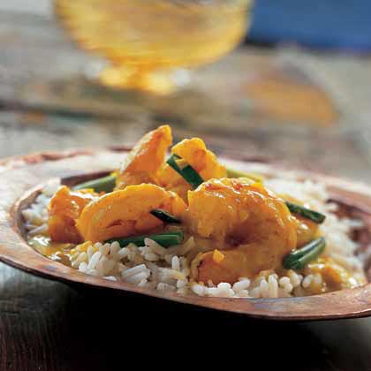 Garlic Shrimp in Yogurt Sauce