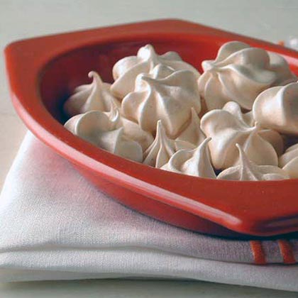Double Vanilla Meringues