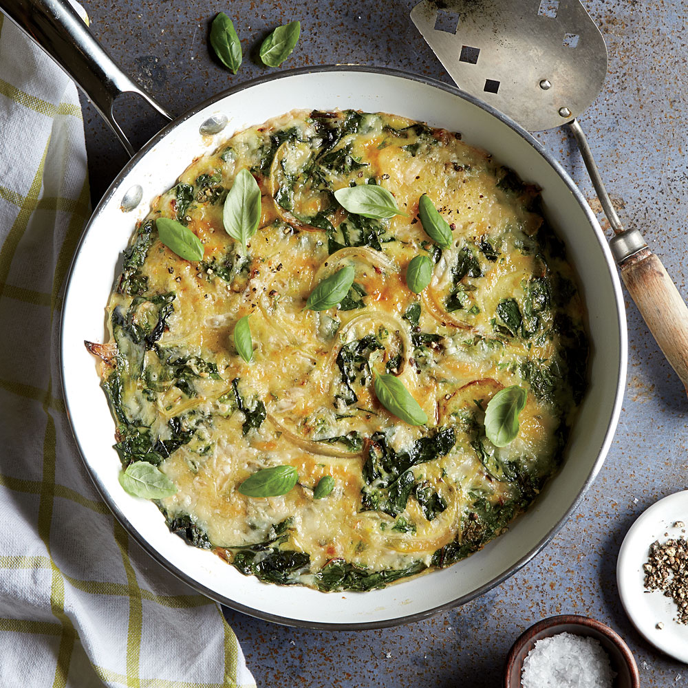 Swiss Chard and Onion Frittata Swiss Chard and Onion Frittata