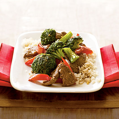 Stir-Fried Beef with Broccoli and Bell Peppers Stir-Fried Beef with Broccoli and Bell Peppers