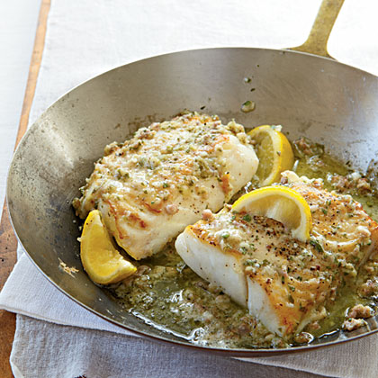 Roast Cod with Garlic Butter Roast Cod with Garlic Butter