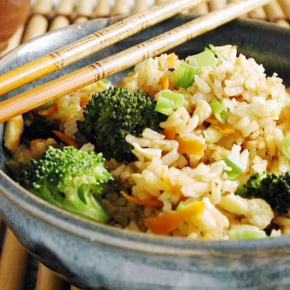 Fried Rice with Broccoli and Eggs Fried Rice with Broccoli and Eggs