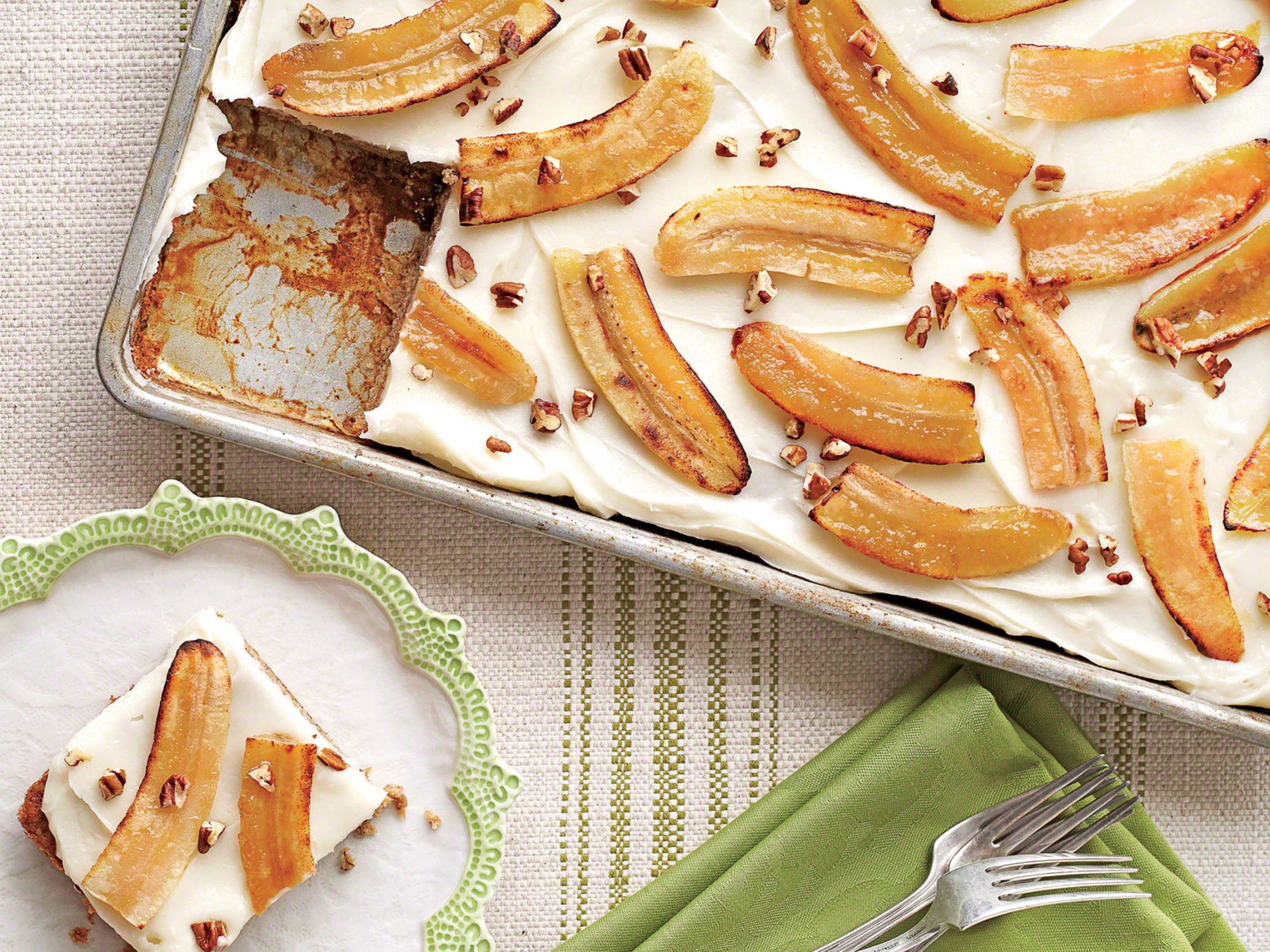 Glazed Banana Slices Glazed Banana Slices