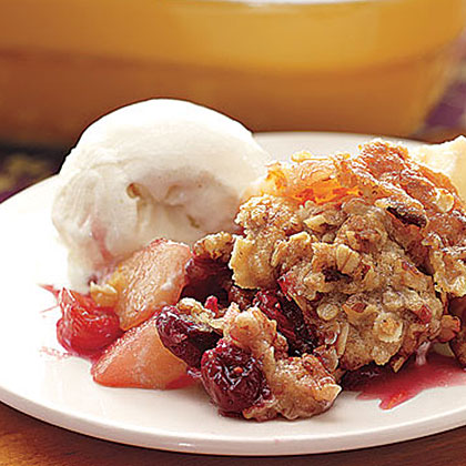 Pear-Apple-Cranberry Crisp Pear-Apple-Cranberry Crisp