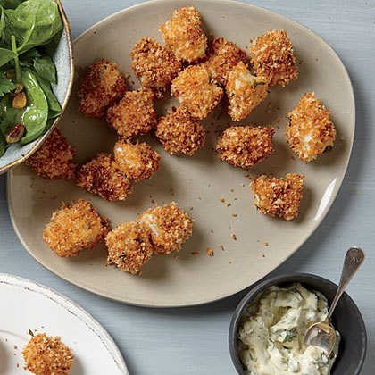 Crispy Fish Nuggets with Tartar Sauce Crispy Fish Nuggets with Tartar Sauce