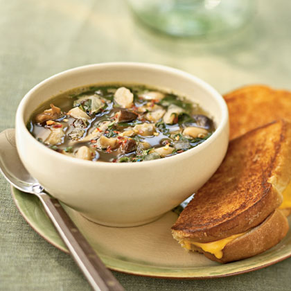 Italian White Bean and Spinach Soup Italian White Bean and Spinach Soup