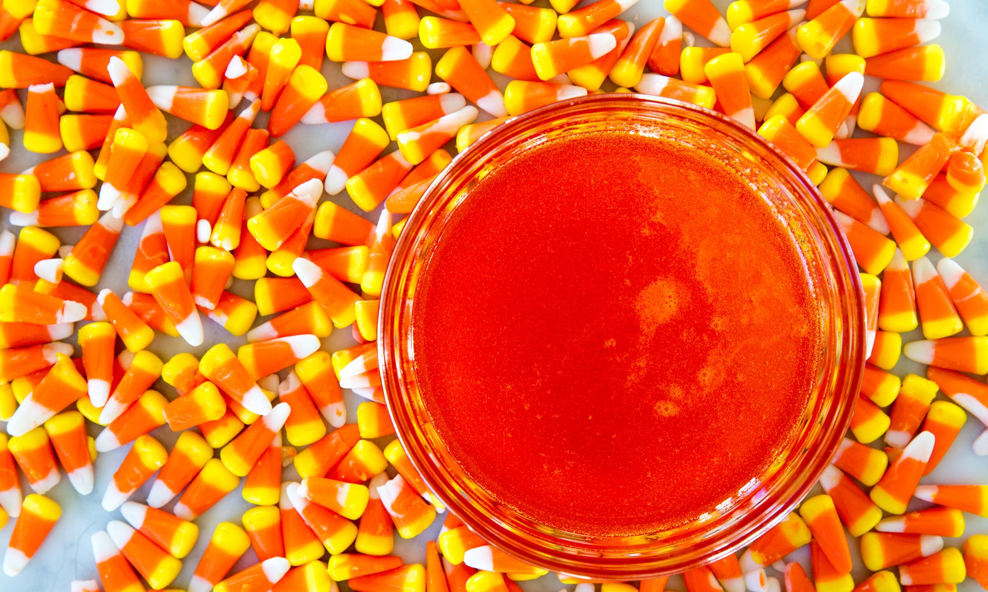 How to Melt Candy Corn into a Simple Syrup How to Melt Candy Corn into a Simple Syrup