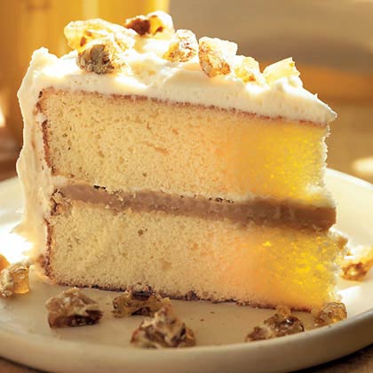 Caramel Cake with Cream Cheese Frosting Caramel Cake with Cream Cheese Frosting