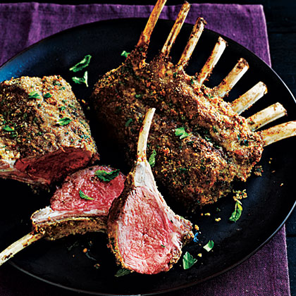 Herb-Crusted Rack of Lamb Herb-Crusted Rack of Lamb