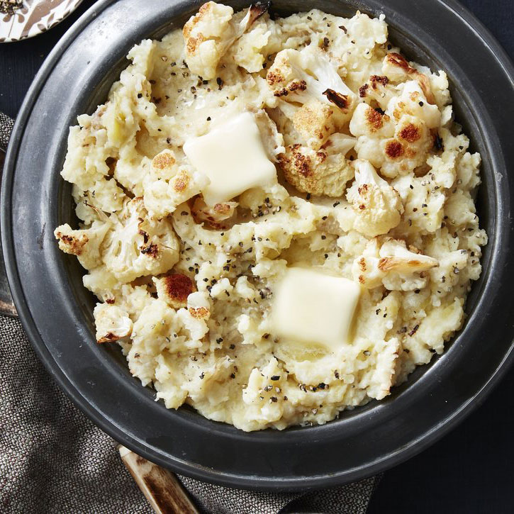 Roasted Cauliflower Mashed Potatoes