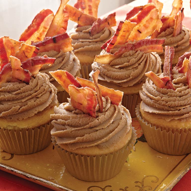 Maple Bacon Cupcakes