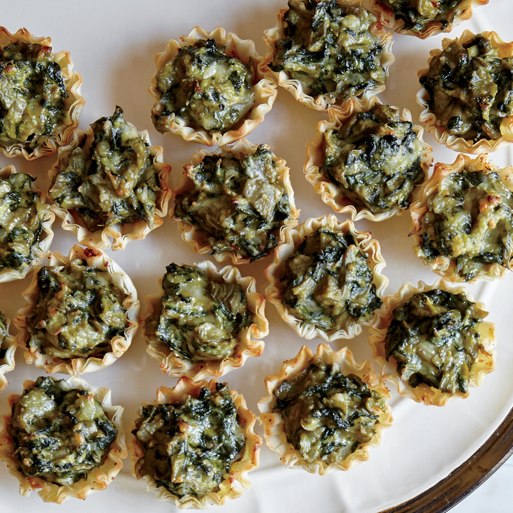 Spinach-Artichoke Bites Spinach-Artichoke Bites