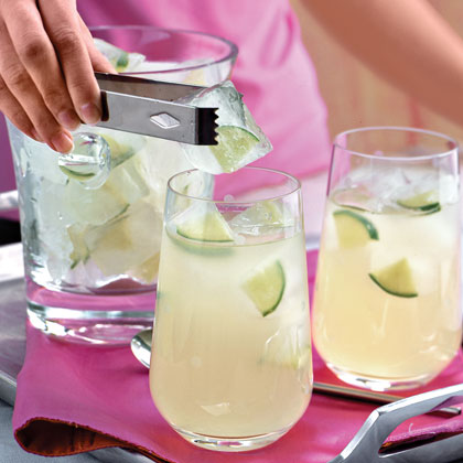 Lime Ice Cubes