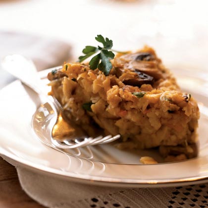 Matzo, Mushroom, and Onion Kugel Matzo, Mushroom, and Onion Kugel