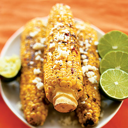 Grilled Corn with Chipotle Butter