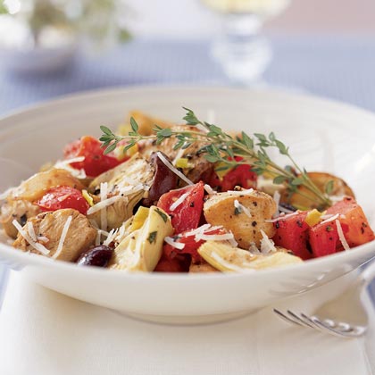 Mediterranean Chicken with Potatoes Mediterranean Chicken with Potatoes