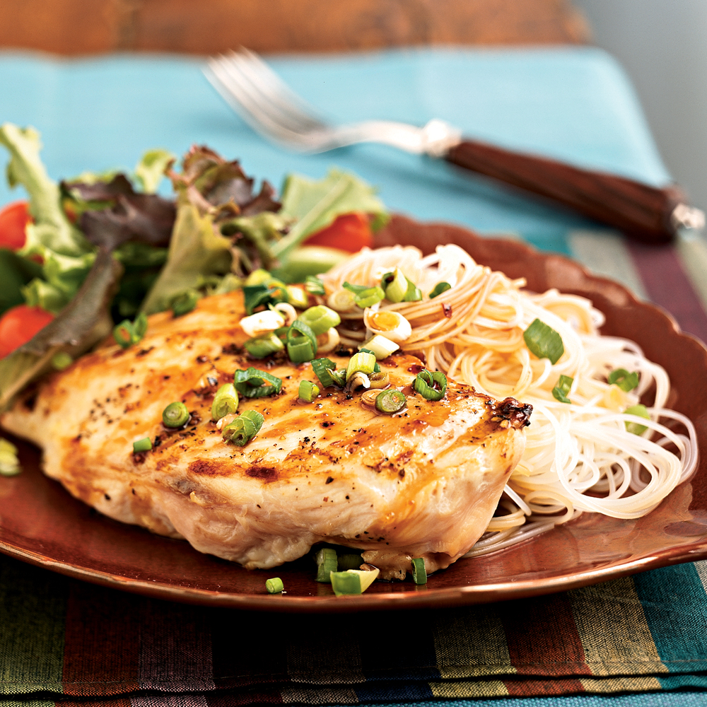 Chicken with Sherry-Soy Sauce