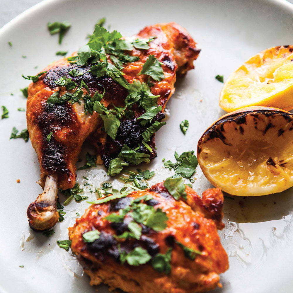 Yogurt-Paprika Chicken With Lemon Yogurt-Paprika Chicken With Lemon