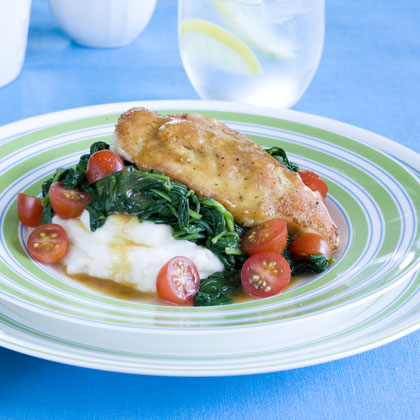 Lemon-Spinach Chicken