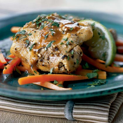 Chicken Thighs with Garlic and Lime Chicken Thighs with Garlic and Lime