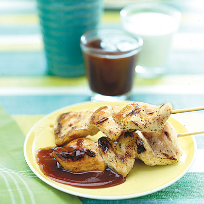 Grilled Chicken Skewers Grilled Chicken Skewers