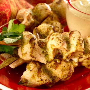 Куриные шашлыки по-гондурасски