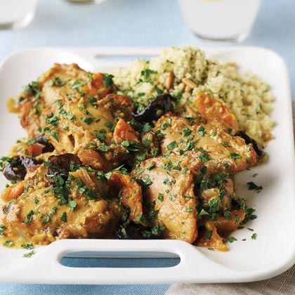 Chicken Tagine with Pine-nut Couscous Chicken Tagine with Pine-nut Couscous