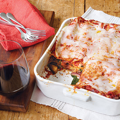 Mushroom and Spinach Lasagna