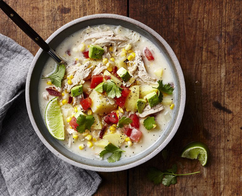 Chicken and Corn Summer Chowder