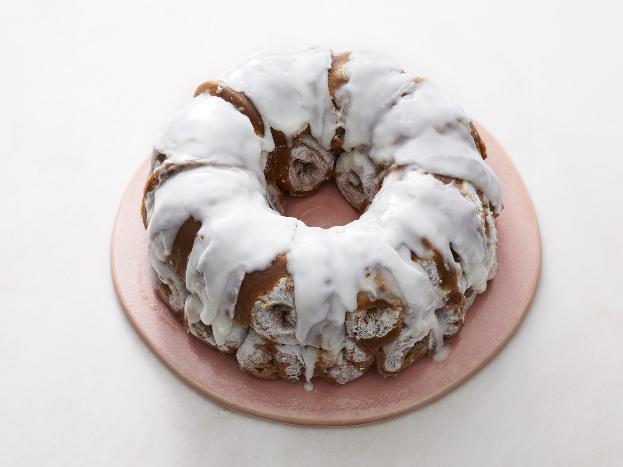 Powdered Sugar Donut Monkey Bread