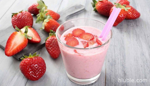 Strawberry milkshake