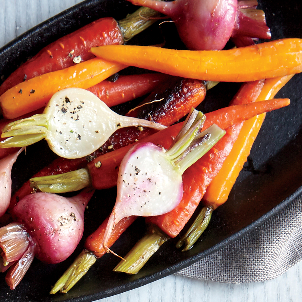 Sage-Roasted Carrots and Turnips Sage-Roasted Carrots and Turnips