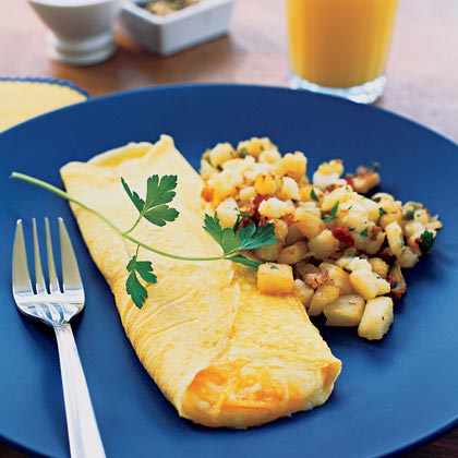 Folded Cheese Omelet Folded Cheese Omelet