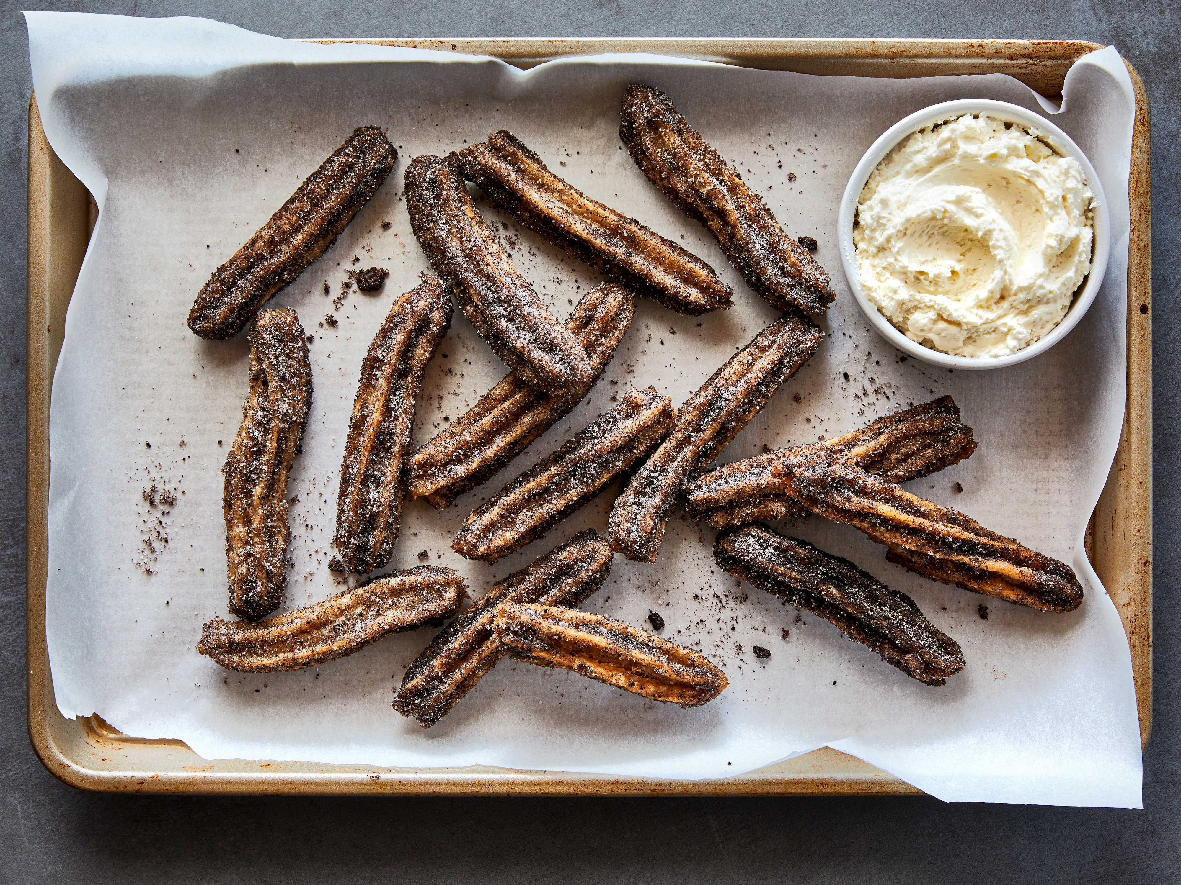Oreo Churros With Oreo Cream Dip Oreo Churros With Oreo Cream Dip