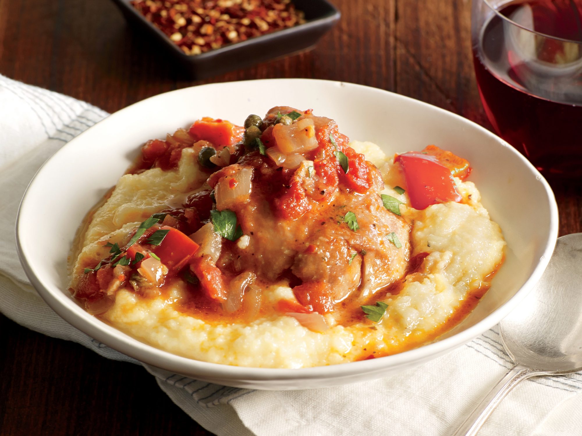 Spicy Chicken Cacciatore Spicy Chicken Cacciatore