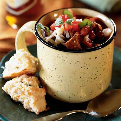 Chunky Two-Bean and Beef Chili Chunky Two-Bean and Beef Chili