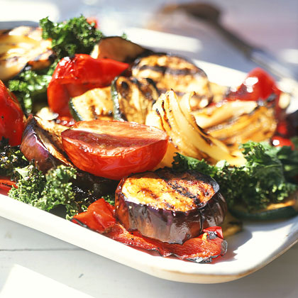 Grilled Vegetables with Balsamic Vinaigrette Grilled Vegetables with Balsamic Vinaigrette