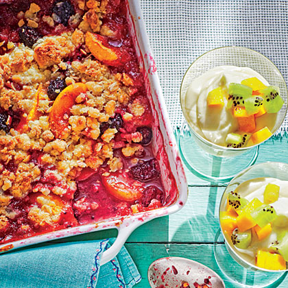 Peach-Berry Crumble Peach-Berry Crumble