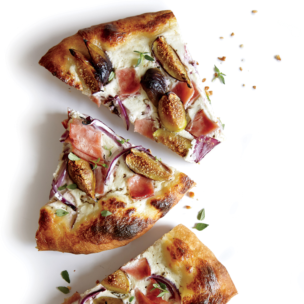 Fig, Ham, and Ricotta Pizza Fig, Ham, and Ricotta Pizza