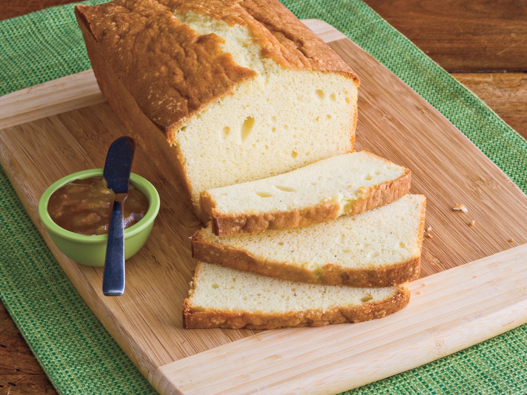 Eggnog Pound Cake