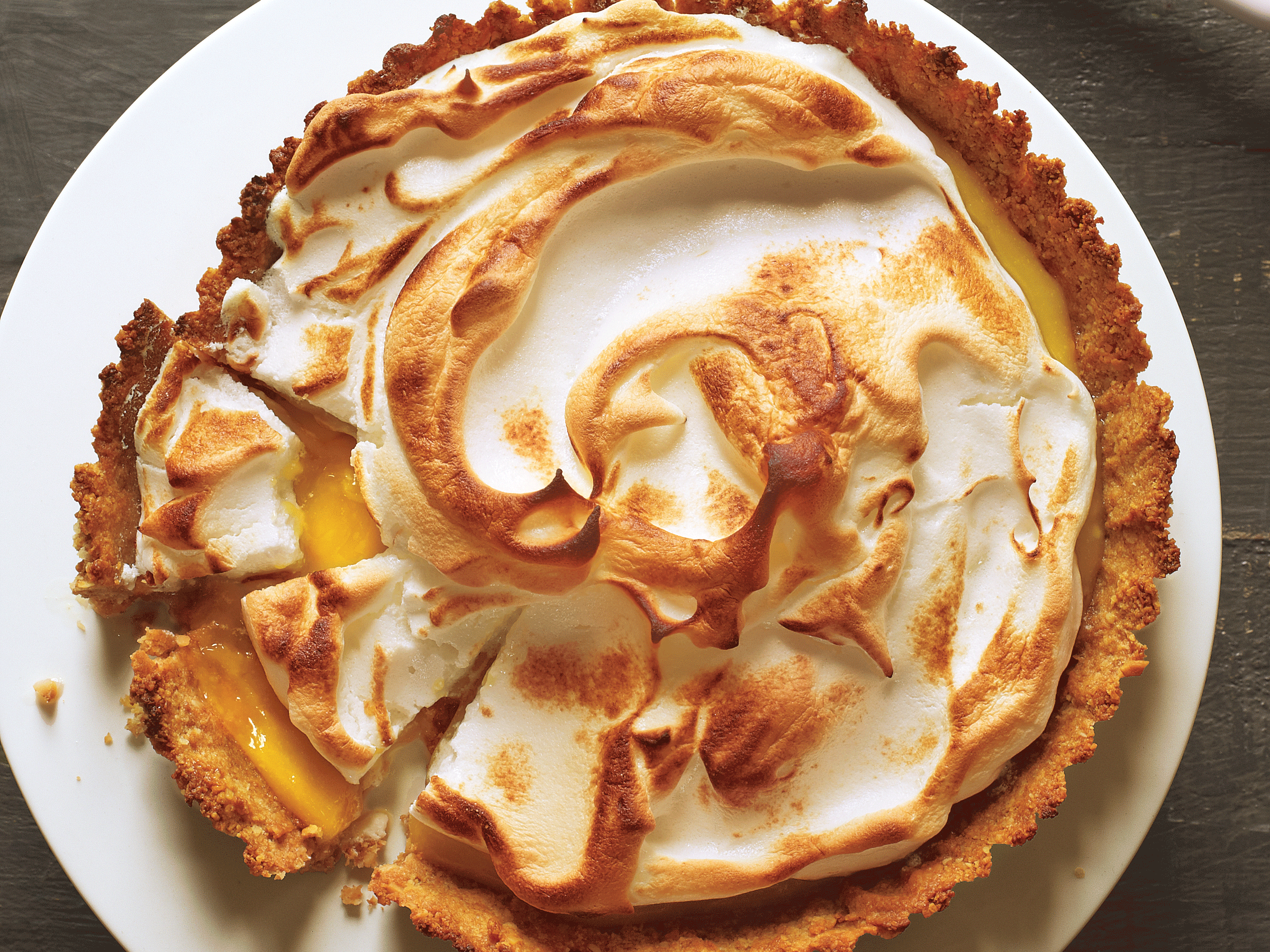 Meyer Lemon Curd Tart