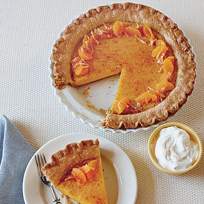 Tangerine Chess Pie