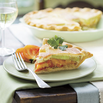 Tomato-Leek Pie Tomato-Leek Pie
