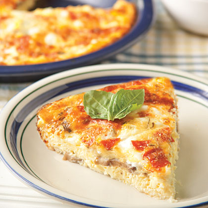 Crustless Pizza Quiche Crustless Pizza Quiche