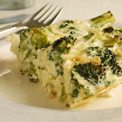Crustless Broccoli and Cheese Quiche Crustless Broccoli and Cheese Quiche