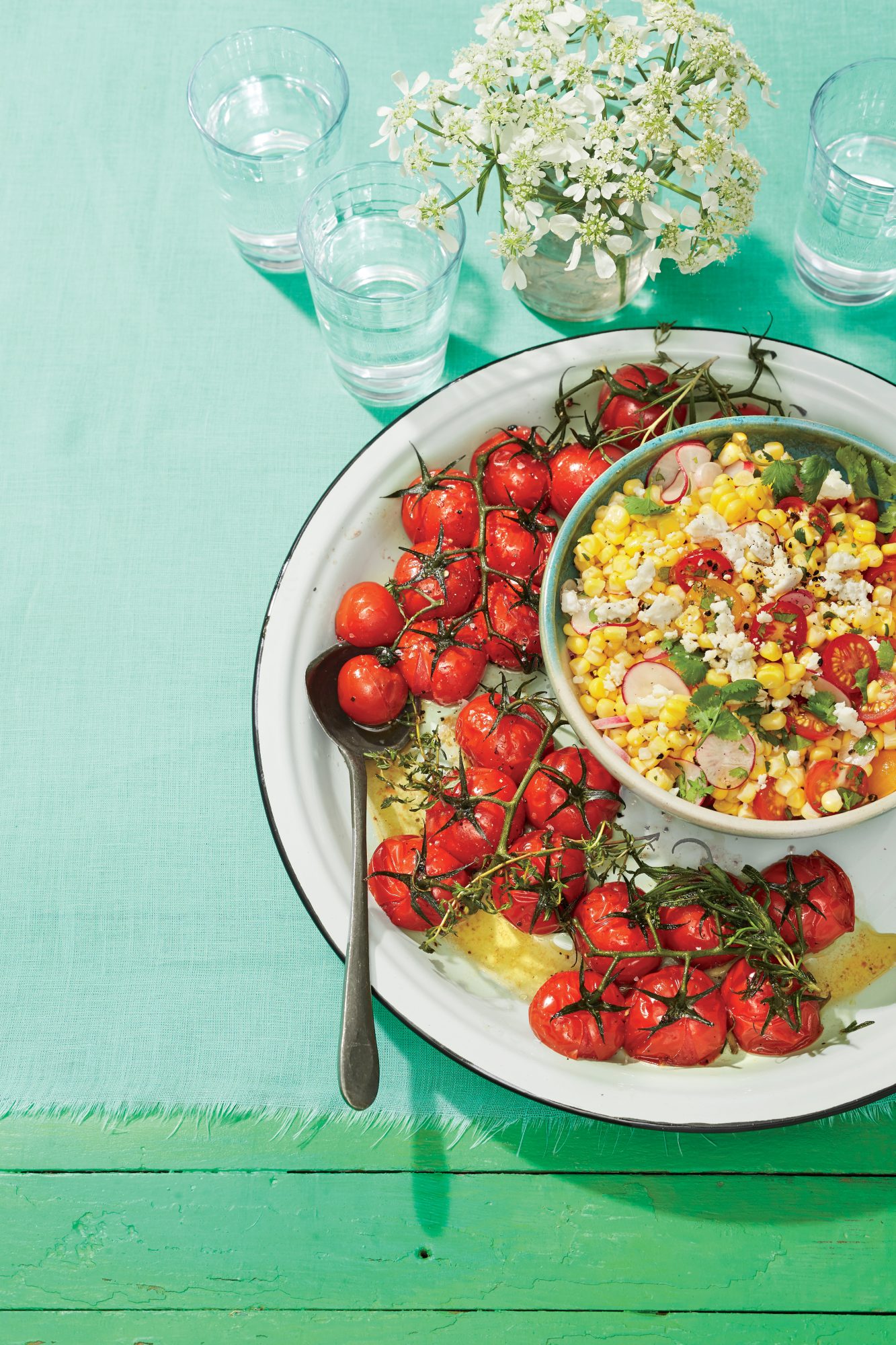 Grilled Tomatoes on the Vine Grilled Tomatoes on the Vine